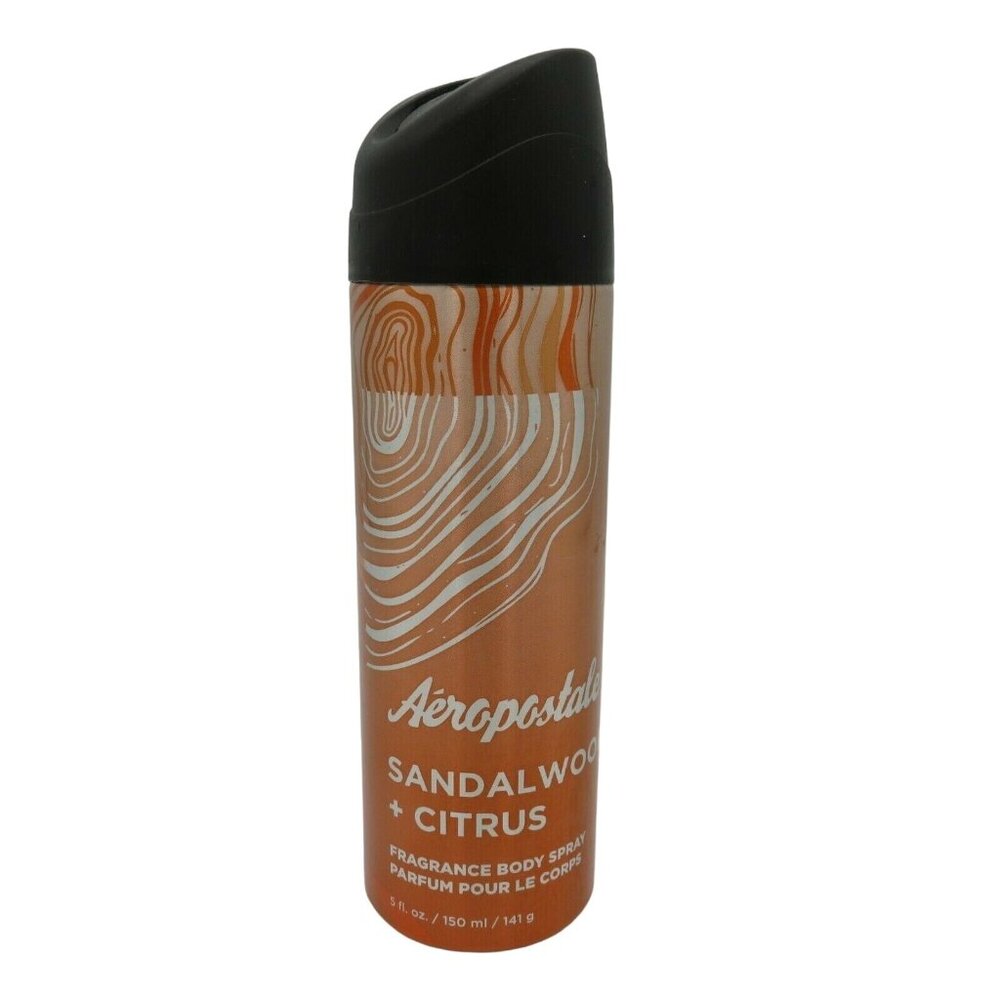 Aeropostale Sandalwood Citrus Body Spray Fragrance Can 5 Fl Oz 819029019531 NEW